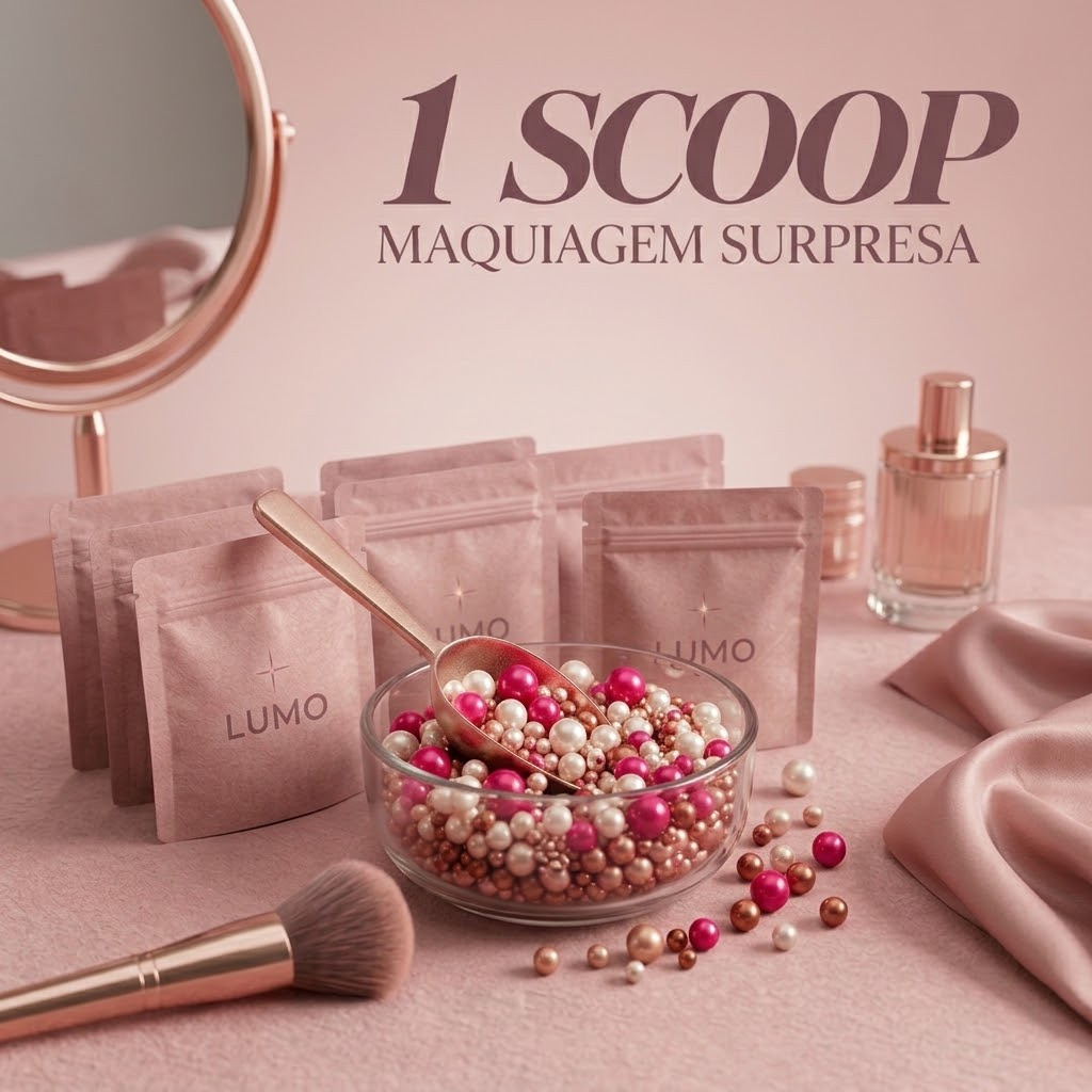 1 Scoop de maquiagem surpresa Lumo Makeups