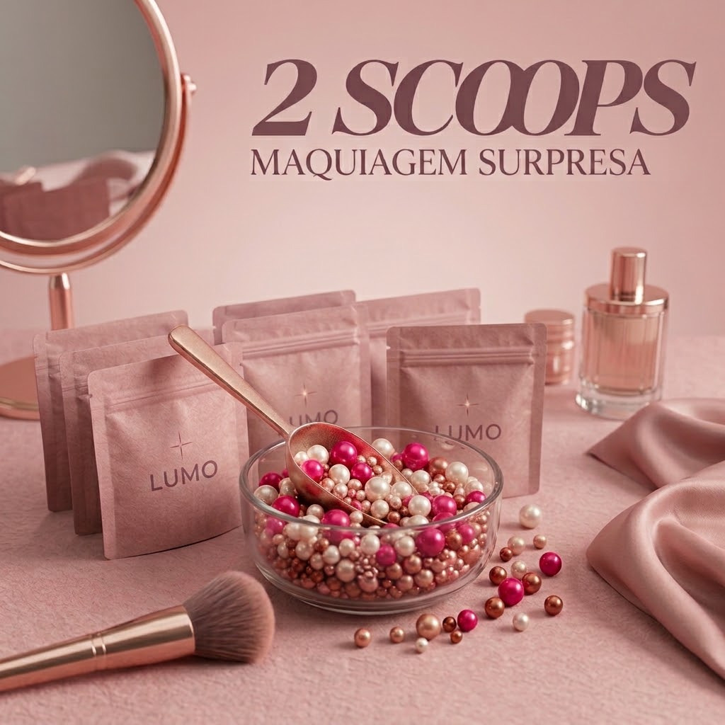 2 Scoops de maquiagem surpresa Lumo Makeups